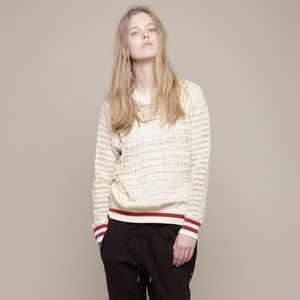 Isabel Marant Etoile crochet lace sweater sz 8